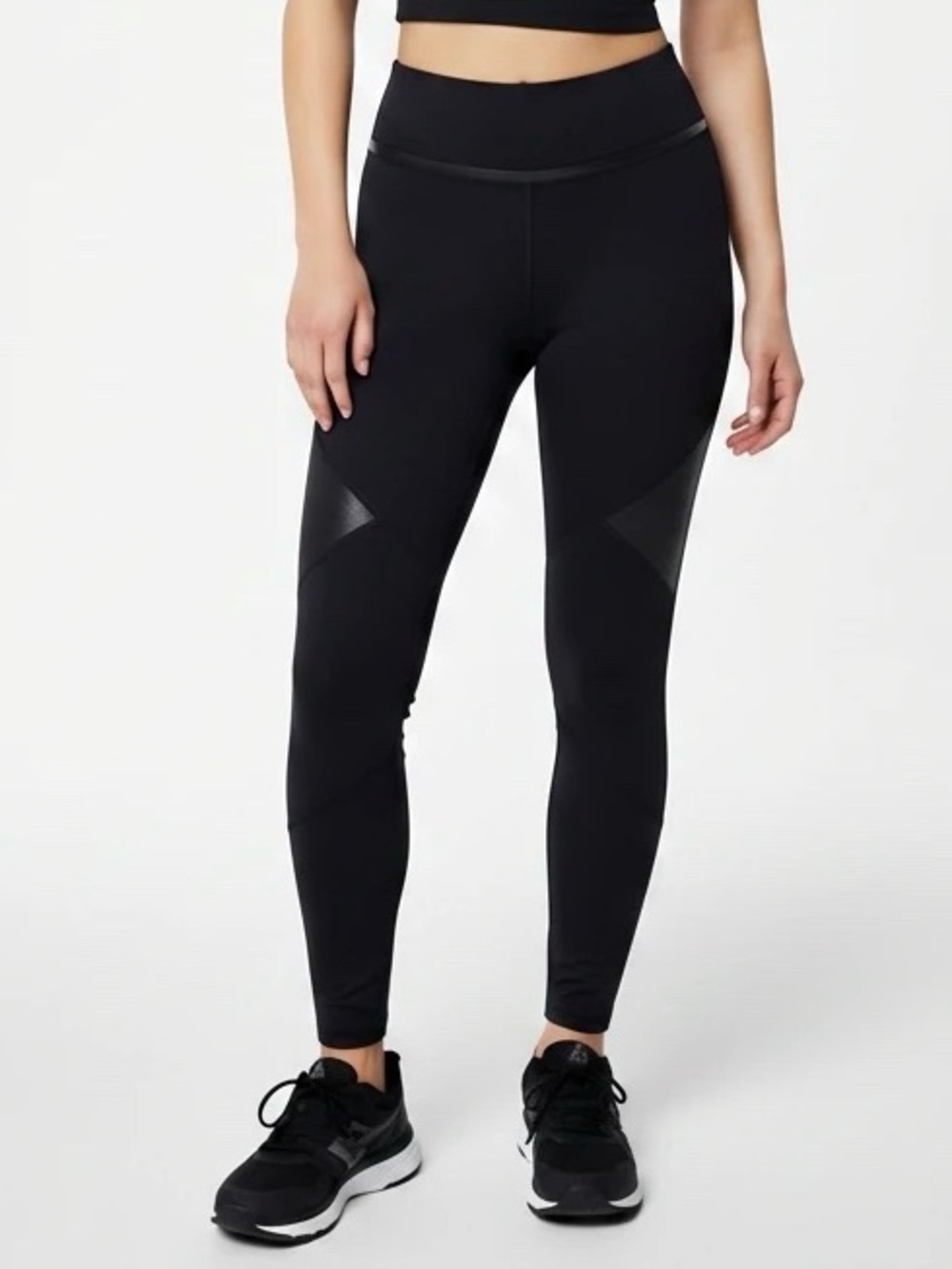 Joy Lab Black and Silver Leggings